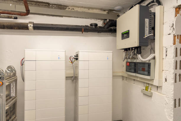 Battery storage wall