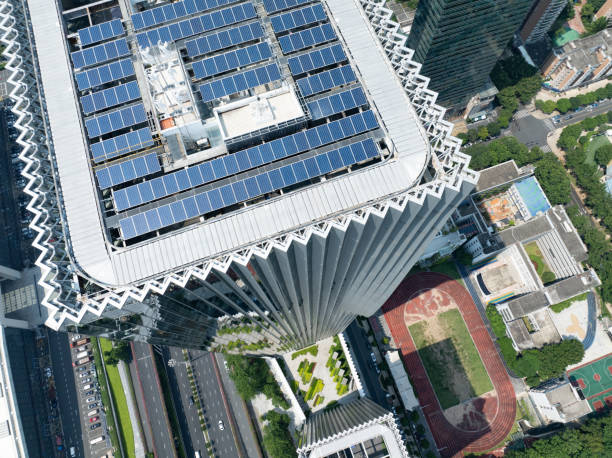 Office block rooftop — Yaba